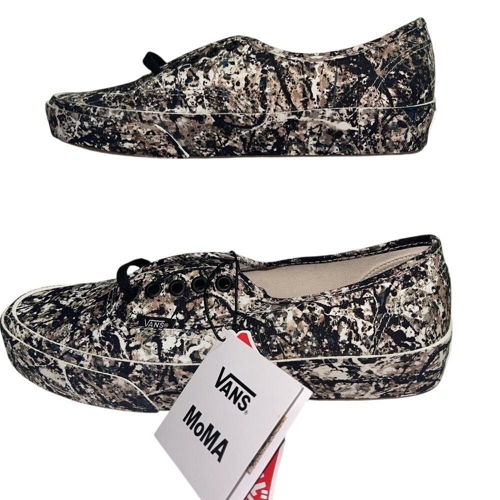 Vans Sneakers x MoMA Jackson Pollock Authentic Women Size 6.5 New